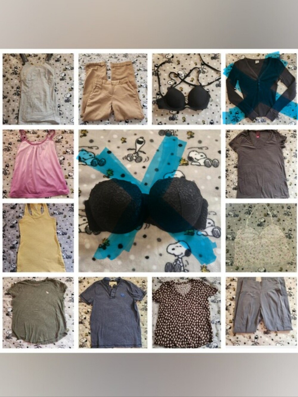 Brandy Melville, Lululemon, Garage, Abercrombie & More Clothing Bundle